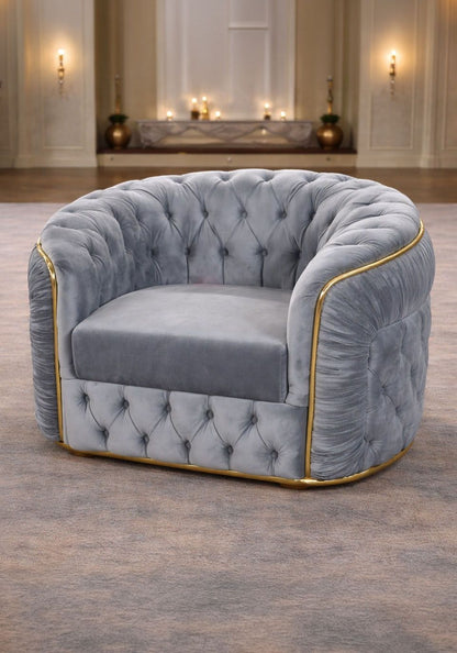 Impact Mob Xtreme 3-seat extendable sofa set with two armchairs and a coffee table in a modern living room setting.