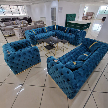 Canapea colțar California Fix de 270x270 cm, model Extreme, brand IMPACT MOB, cu tapițerie confortabilă și spațiu amplu pentru relaxare.