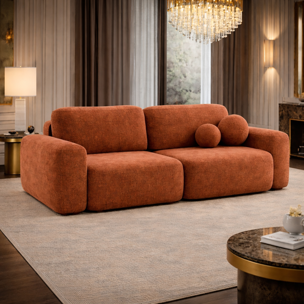 Canapea extensibilă Deluxe cu ladă de depozitare