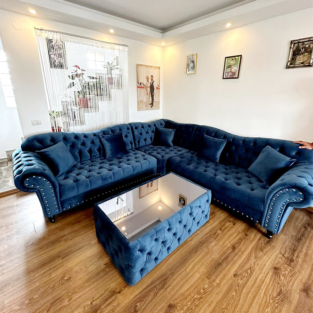 Colțar Fix Dina – Eleganță și Confort în Design Modern