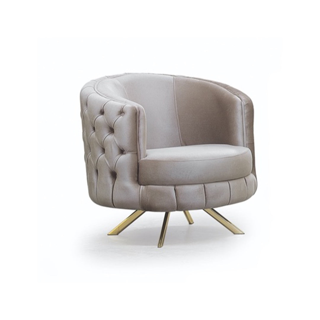 Fotoliu Baloon Catifea stil Chesterfield