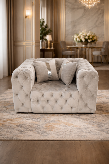 Set canapea extensibilă 3 locuri și 2 fotolii cu măsuță de cafea IMPACT MOB, design modern și confortabil pentru living.