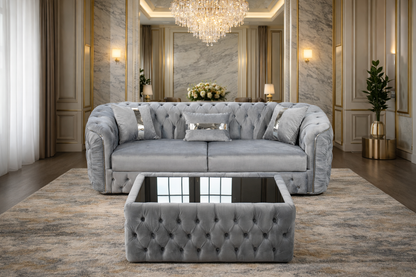 Xtreme – Canapea extensibilă 3 locuri cu măsuță de cafea