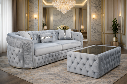 Xtreme – Canapea extensibilă 3 locuri cu măsuță de cafea