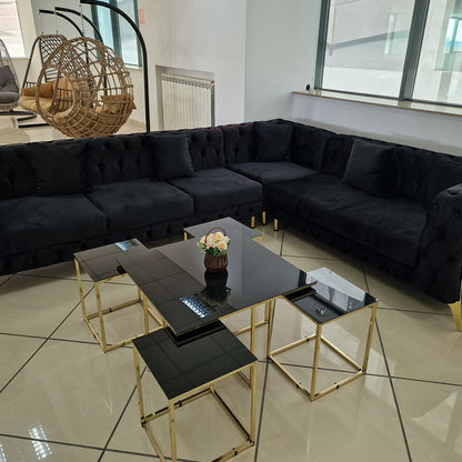 Colțar catifea, fix, Kansas