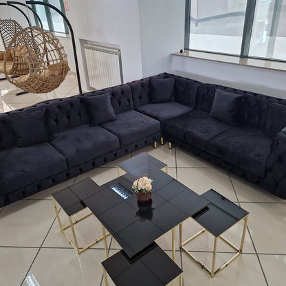 Colțar catifea, fix, Kansas