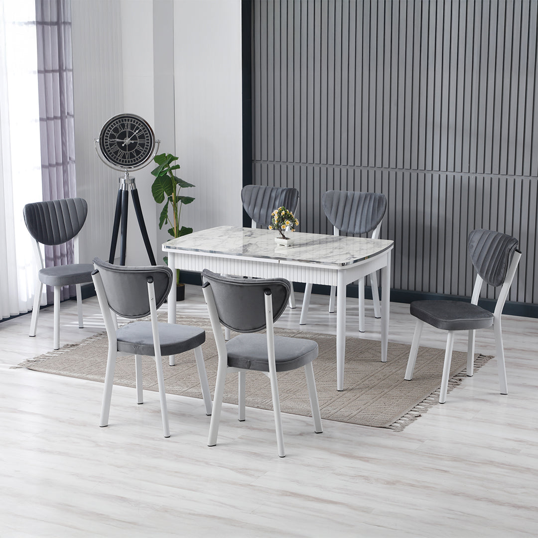 Masa de Living Extensibila Sonata Blat Alb