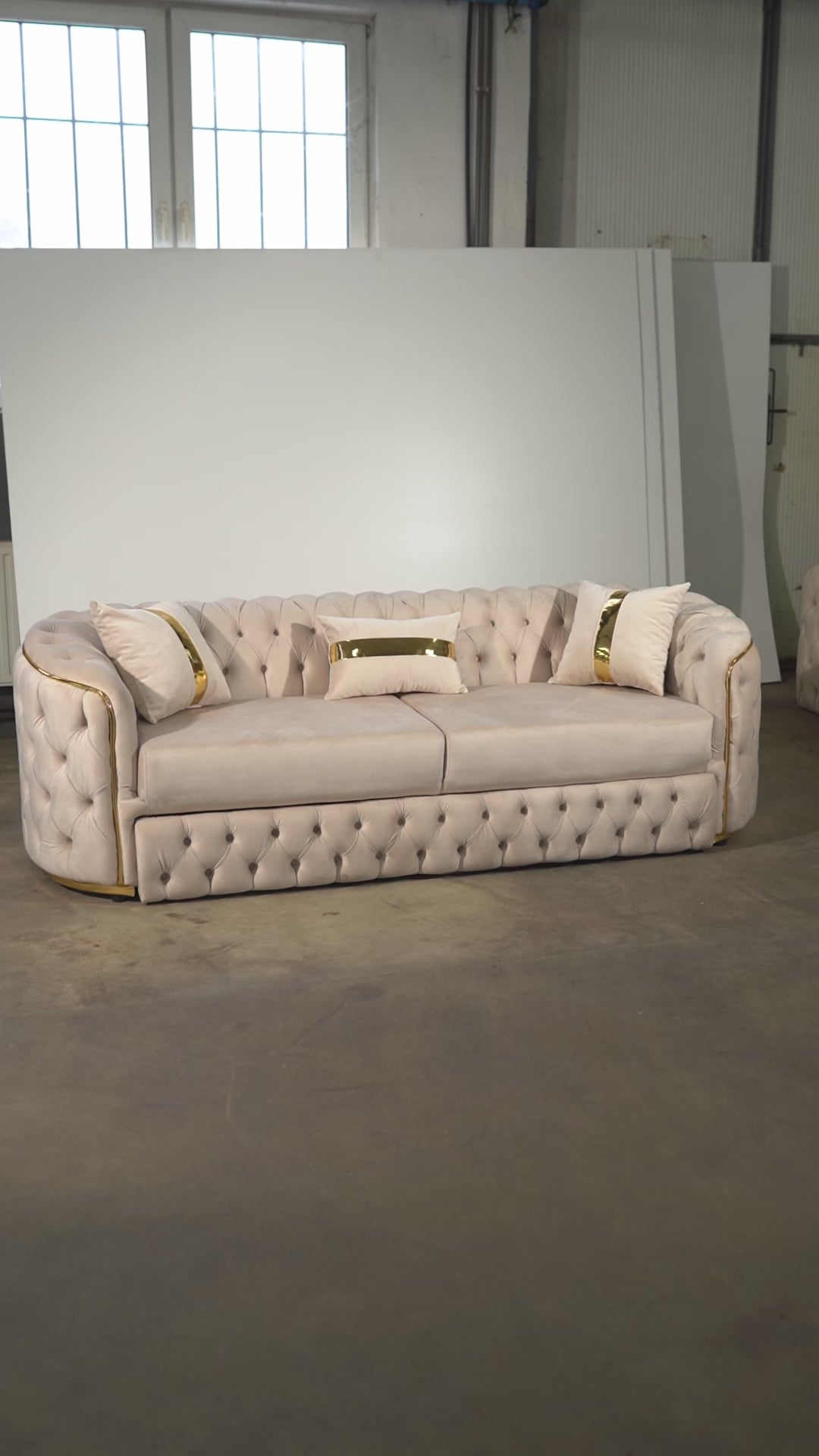 Canapea  Lugano Extensibila tapitat catifea