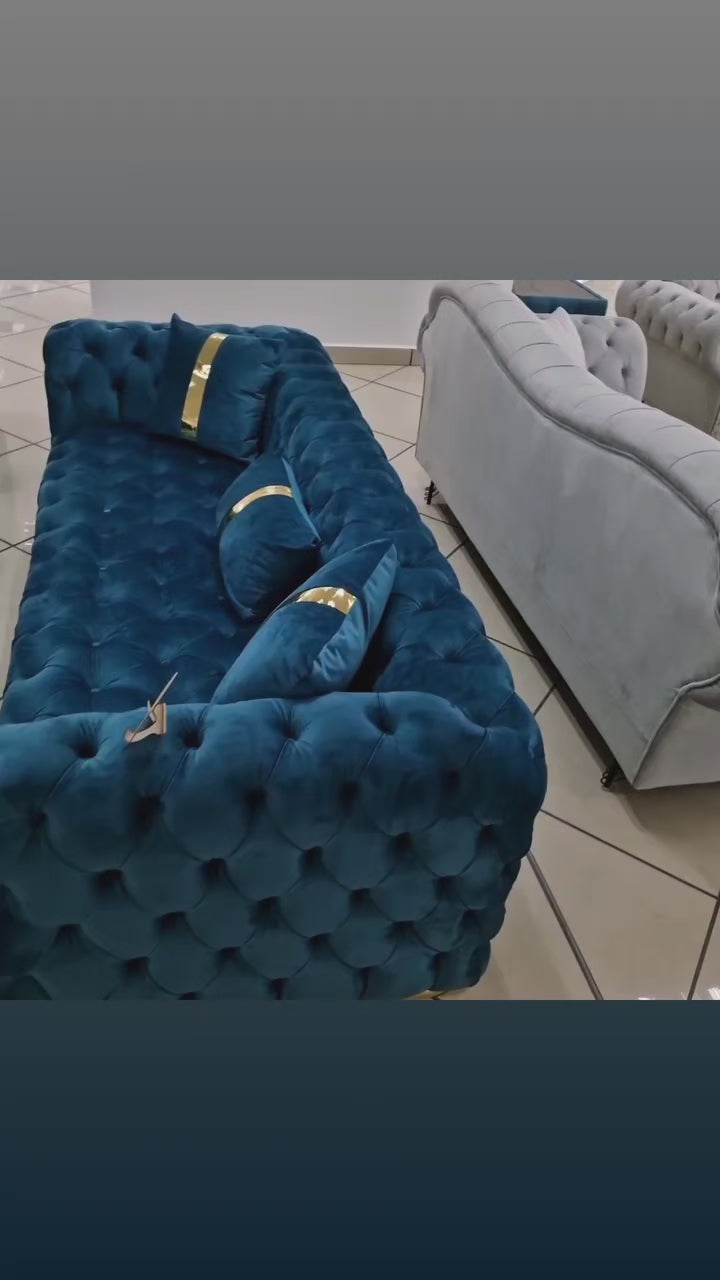 Fotoliu California tapitat catifea