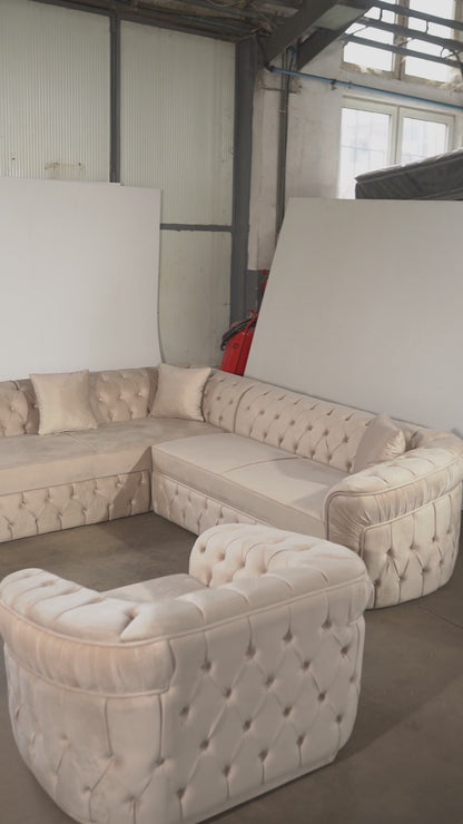 Xtreme   –   Colțar   extensibil   300×270   cm   cu   2   fotolii