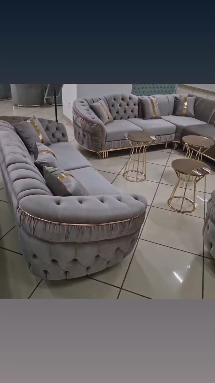Set canapele tapițate living - Connan