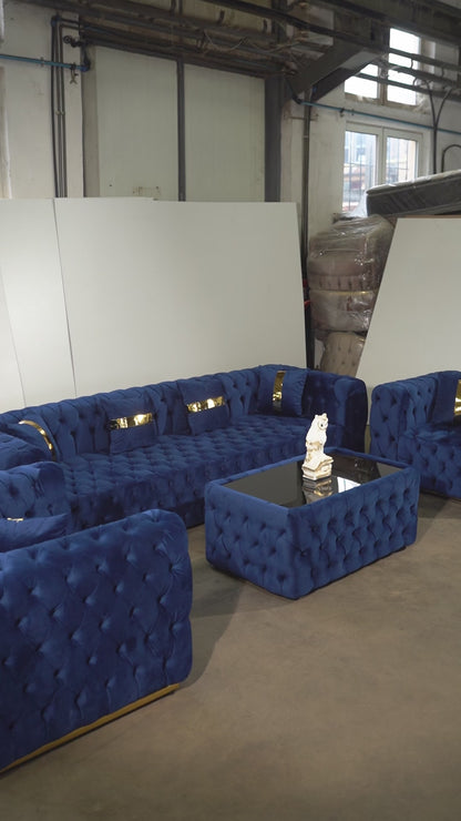 Canapea California tapitat catifea