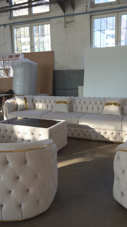 Coltar Lugano Fix Tapitat Catifea 270x270 cm